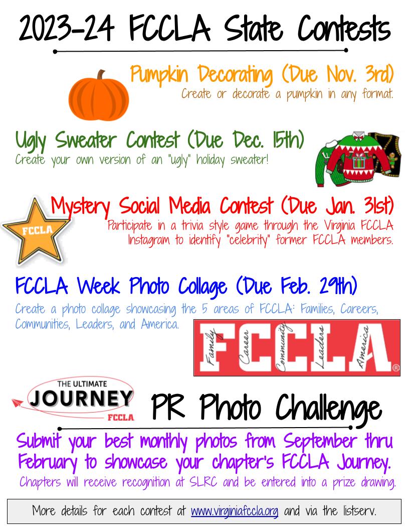 State Contests – Virginia Association